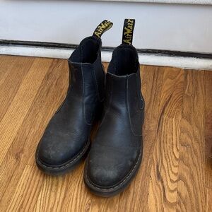 Dr. Martens Black Leather Chelsea Boots